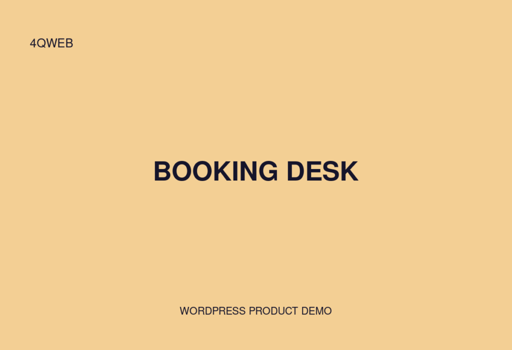 Booking Desk preview