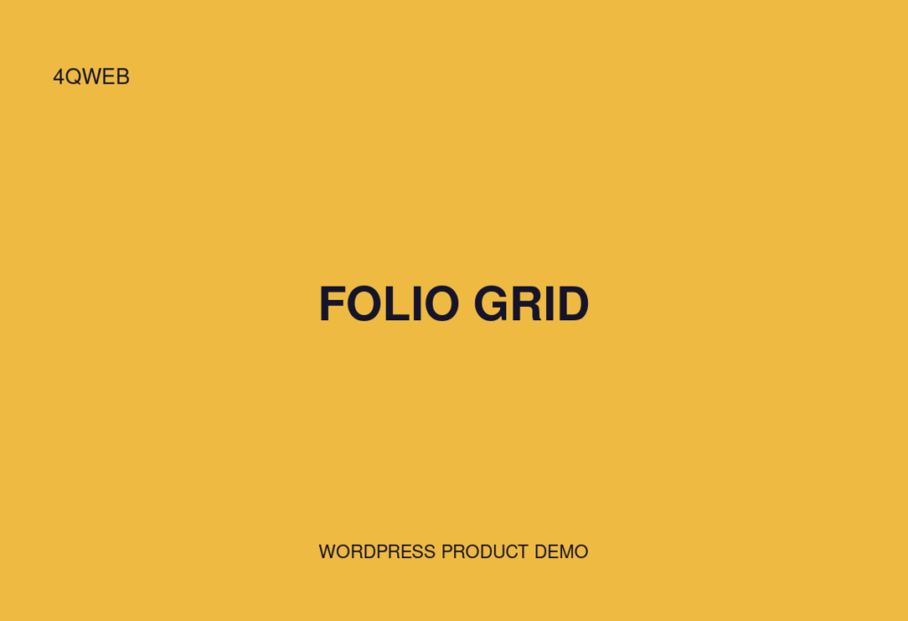 Folio Grid preview