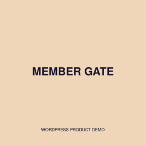 Member Gate