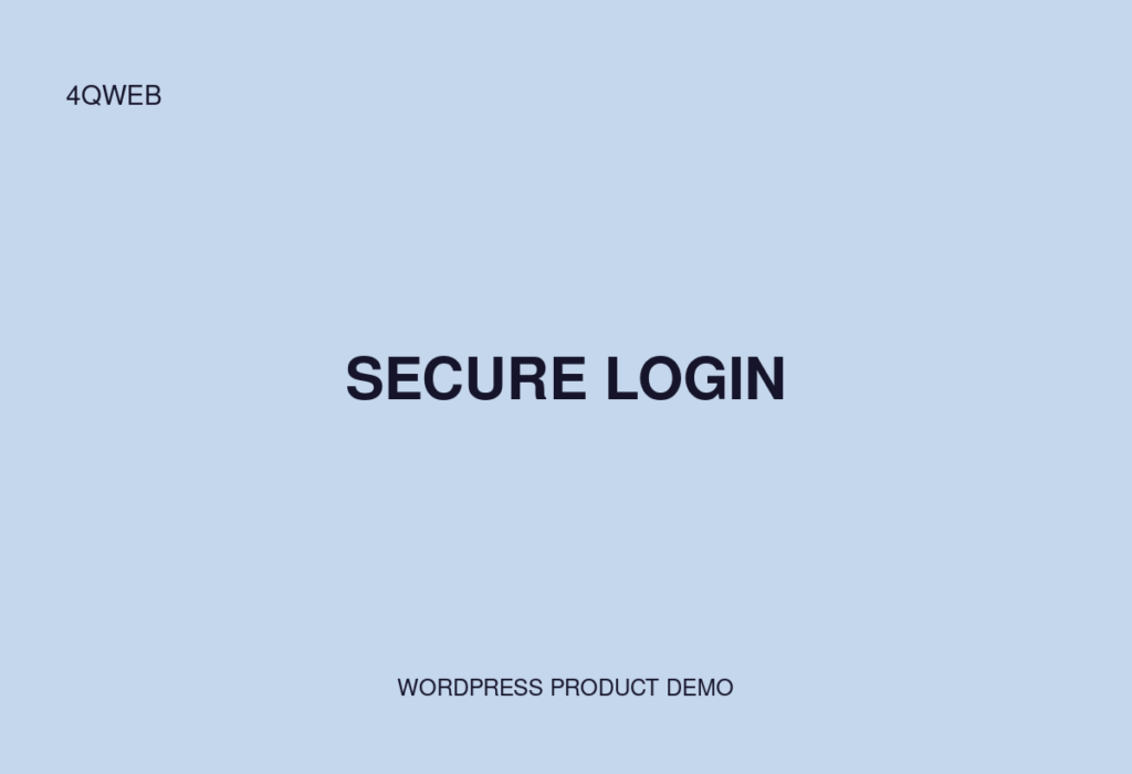 Secure Login preview