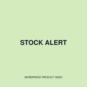 Stock Alert